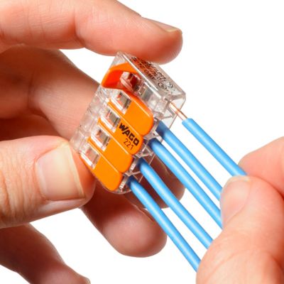 Borne de connexion Wago 25 pièces de 2 3 et 5 sorties