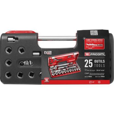 Facom SXL.DBOX3PB Coffret cliquet 12 - vue 4