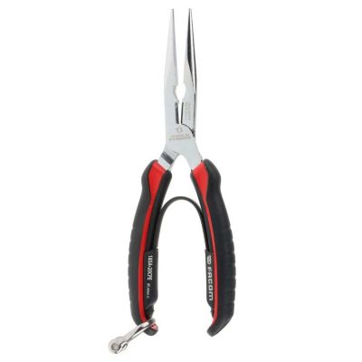 Pince demi ronde becs longs SLS Longueur : 200 mm 185.20CPESLS