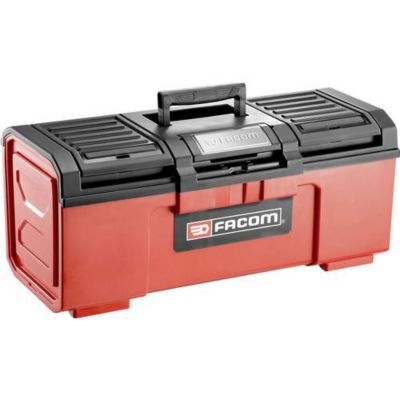 Boîte à outils vide Facom BP.C24NPB rouge/noir, empilable, 25,5 L