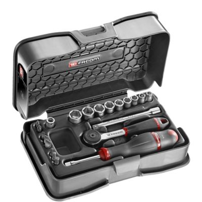 Coffret de serrage vissage Facom 1/4, 21 pièces