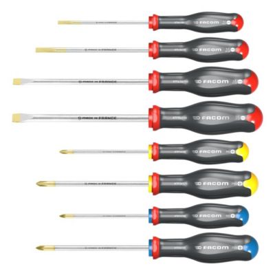 Jeu de 8 tournevis Protwist FACOM AT.J8PB - vue 3