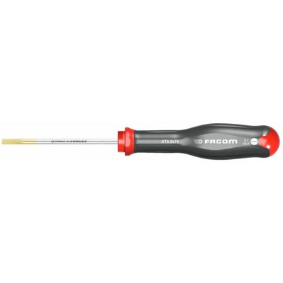 Tournevis FACOM AT4X150 Lame Fraisée Soft Grip Zinc Chrome - vue 3
