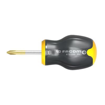 Tournevis PROTWIST 2 x 35mm PH2 pour vis cruciformes Phillips lame courte - vue 5