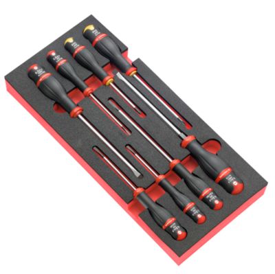 Module FACOM 8 tournevis plats + cruciformes Protwist® - vue 2