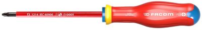 Tournevis Facom Protwist isolé 1000V Pozidriv 2x125 mm