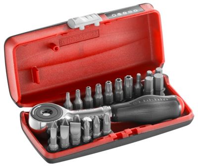 Coffret porte embout à cliquet 14 + 22 pièces Facom R.PE360 - vue 3