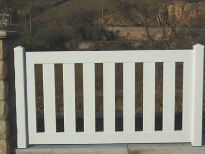 Clôture PVC Naussac 150 x h.80 cm