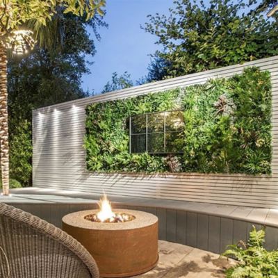 Dalle artificielle imitation végétaux Savane L.100 x l.100 cm