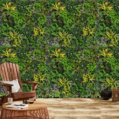 Dalle artificielle imitation végétaux Yellowstone L.100 x l.100 cm