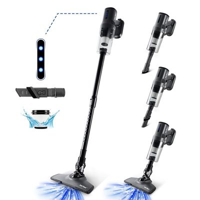 Vortex Aspirateur Balai 2en1 Sans Fil Autonomie 40min Filtre Hepa Fourni Avec Support Mural - vue 5