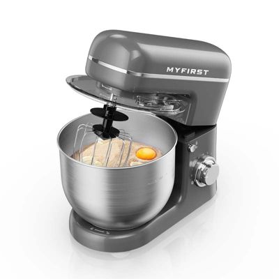 KitchenCook Robot Pâtissier My First - 600 W 5 L - Kit Pâtisserie Gris - vue 5