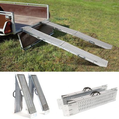 Set de 2 rampes pliables galvanisées spécial chargement - vue 8