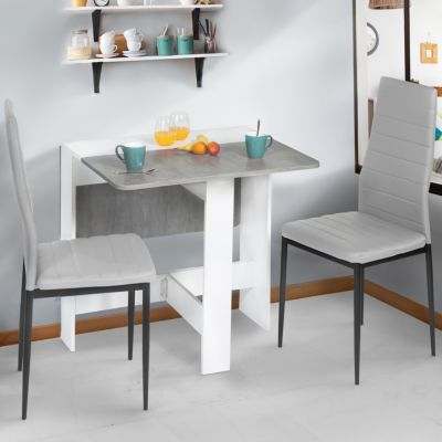 IDMarket Table pliable EDI béton - vue 10