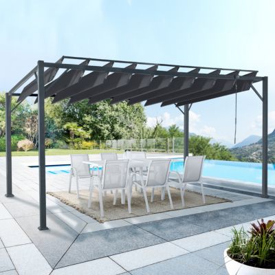 Pergola 3x4 lames orientables - vue 10