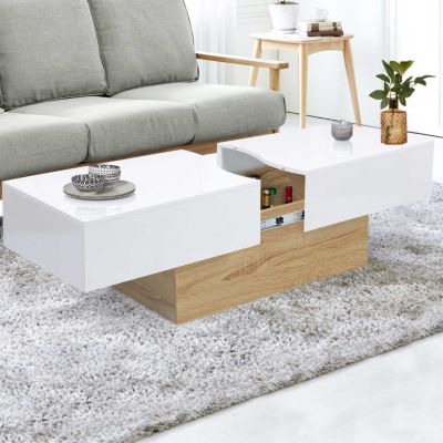 Market Table Basse MARTA Bois - vue 2