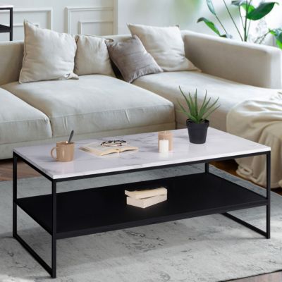 Market Table Basse ALASKA Double Plateau - vue 2