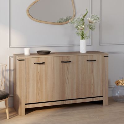 MARKET Buffet IDAHO 3 portes 140cm