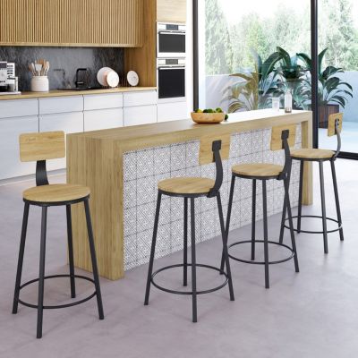 Market Tabouret de Bar Detroit Lot de 4 - vue 9