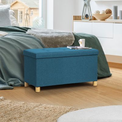 Banc coffre + pieds 76 cm - vue 9