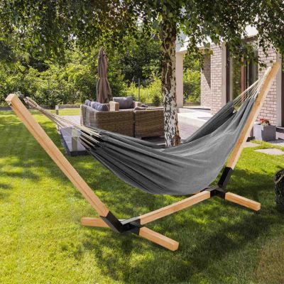 Hamac support bois anthra - vue 5