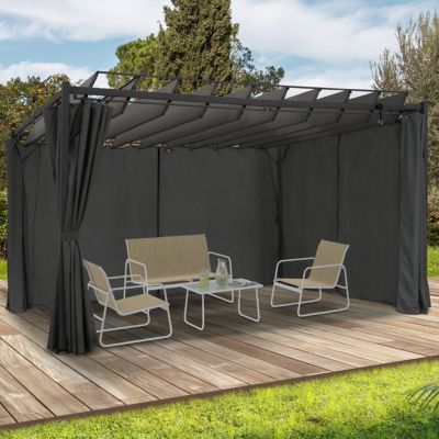 IDMarket Suprem Pergola 3x4m - vue 10