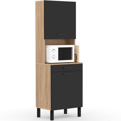 Buffet de Cuisine IDMARKET Hêtre - vue 2