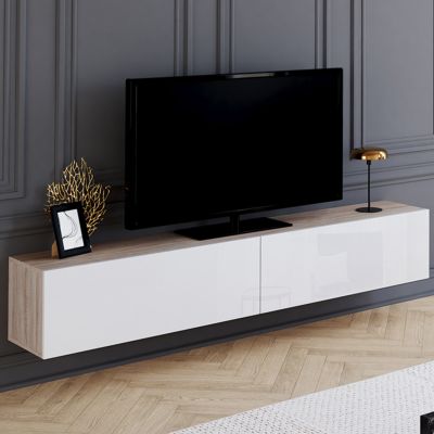 MARKET ELIO Meuble TV 180 cm bois et - vue 2