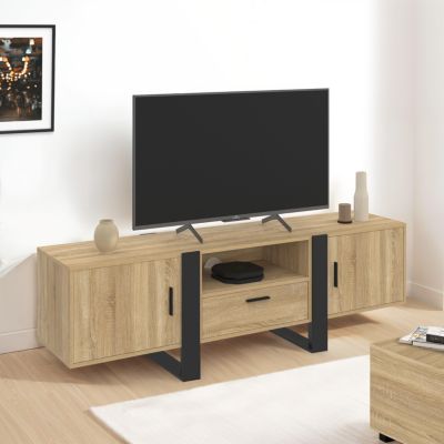 Meuble TV PHOENIX 160 cm Bois