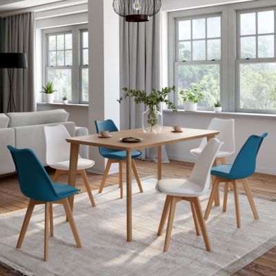 MARKET SARA 6 chaises scandinaves - vue 7