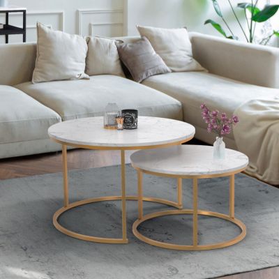 MARKET Lot 2 Tables Bassines ALASKA Rondes - vue 2