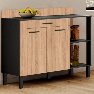 Buffet CINA 120 cm et Hêtre - vue 2