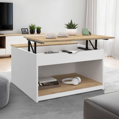 MARKET Table basse relevable ELEA Carrée