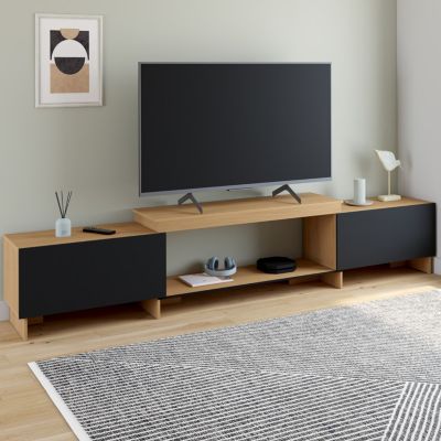 Meuble TV ext. VLAD bois - vue 2