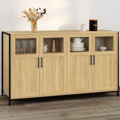 BUFFET 4 P VITRINE DETROIT
