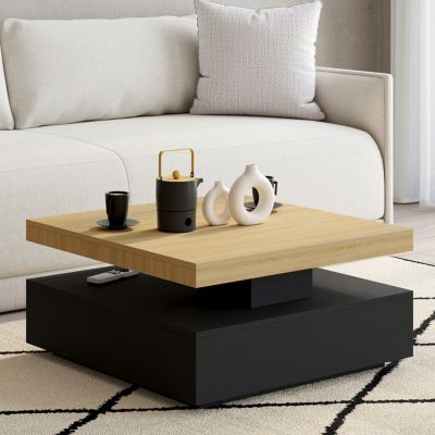 TABLE BASSE THEA CARREE BN - vue 8
