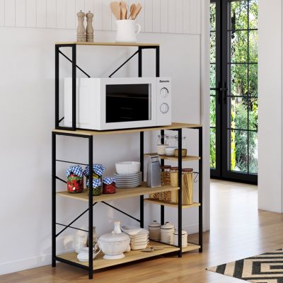 Etagère de cuisine DETROIT support micro ondes étagères - vue 2