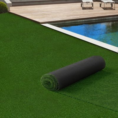 Gazon synthétique artificiel 1x10 20 mm d'épaisseur pour jardin et balcon