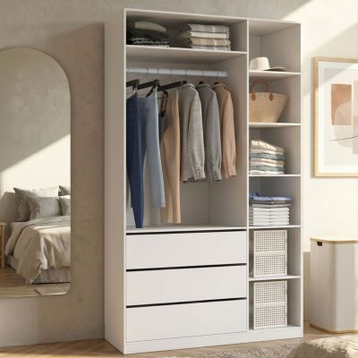 Dressing modulable TAYLOR 120 x 55 x 200 cm