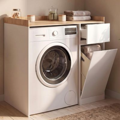 IDMarket Meuble Machine à Laver