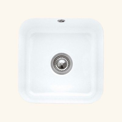 Evier sous plan céramique Villeroy & Boch CISTERNA 1 bac 445x445