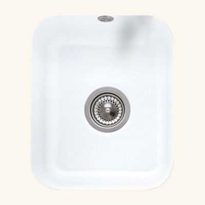 Evier sous plan céramique Villeroy & Boch CISTERNA 1 bac 370x435