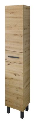Colonne de salle de bains à  poser H.182 cm effet bois  Ondise