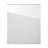 Façade de cuisine 1 porte Globe blanc l. 60 x h. 57,6 cm