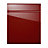 Façade de cuisine 1 porte 1 tiroir Globe rouge 60 cm