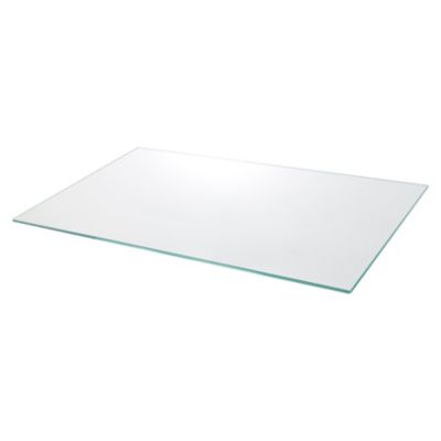 GoodHome - Tablette en verre Imandra compatible avec armoire murale 60 cm P.32 cm