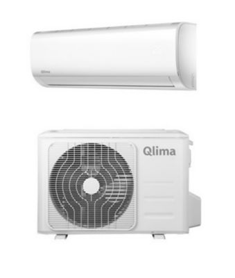 Pompe à  chaleur air/air Qlima 2650W - Unité intérieure + extérieure prêt à  poser