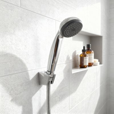 Trio douchette + flexible + support chrome GoodHome Blyth