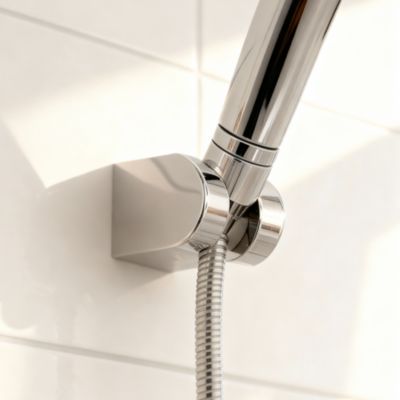 Support mural pour douchette chrome GoodHome Cavally