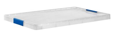 Couvercle en plastique Xago transparent L. 70 x l. 45 cm (XXL)